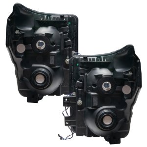 Ford F350 Headlight Assemblies - ORACLE Lighting - LED Pre-Assembled - Black, White - `11-`16 Ford F350 Headlight Assemblies - ORACLE Lighting - LED Pre-Assembled - Black, White - `11-`16